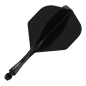 Preview: Winmau Fusion Flight Shaft System Standard Schwarz Short